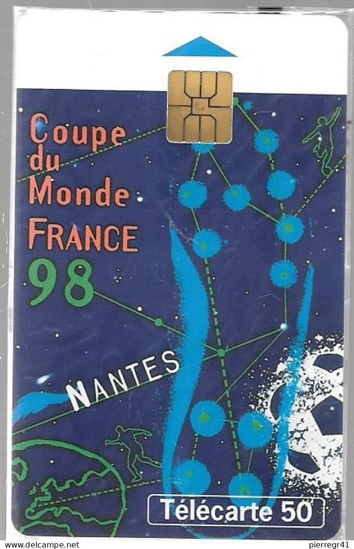 CARTE-PUBLIC-50U-853-SO3-JD-NANTES AFFICHE Coupe Du Monde-V° DN-JD-Série A 84493051- NSB-TBE- - 1998