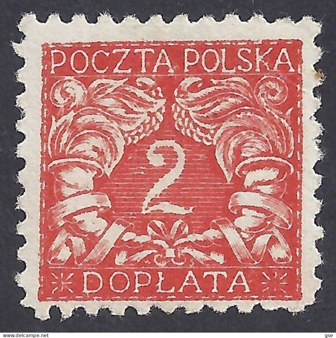 POLONIA 1919 - Yvert T13** - Tasse | - Taxe