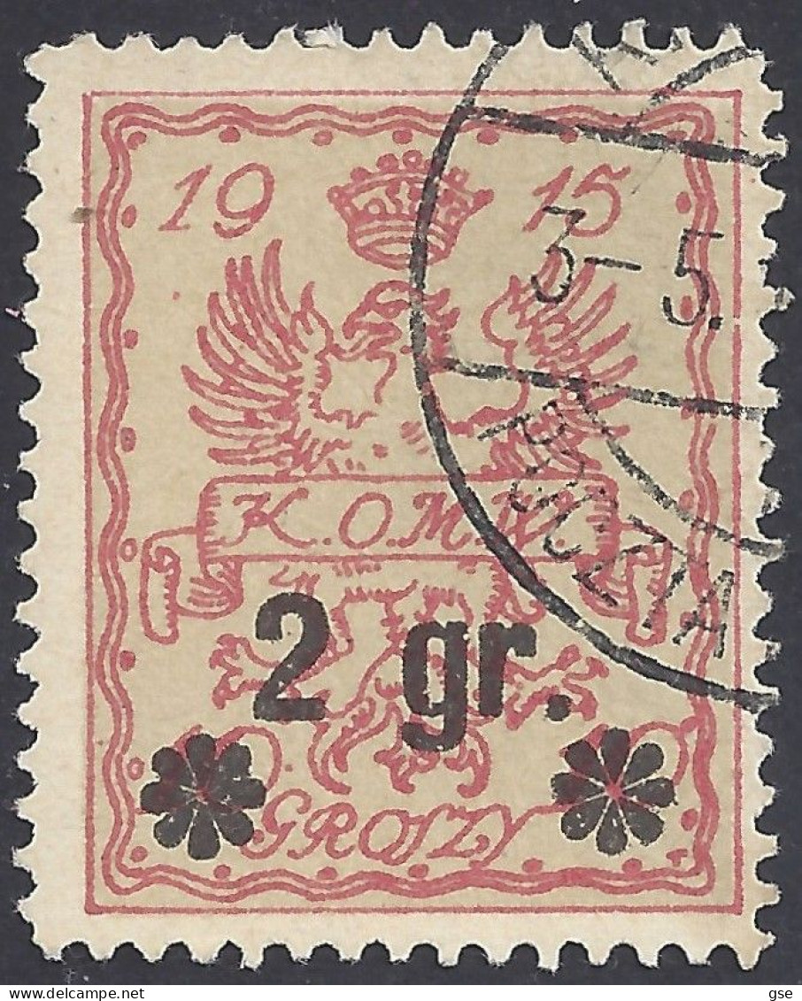 POLONIA 1916 - Yvert S12° - Servizio | - Dienstmarken