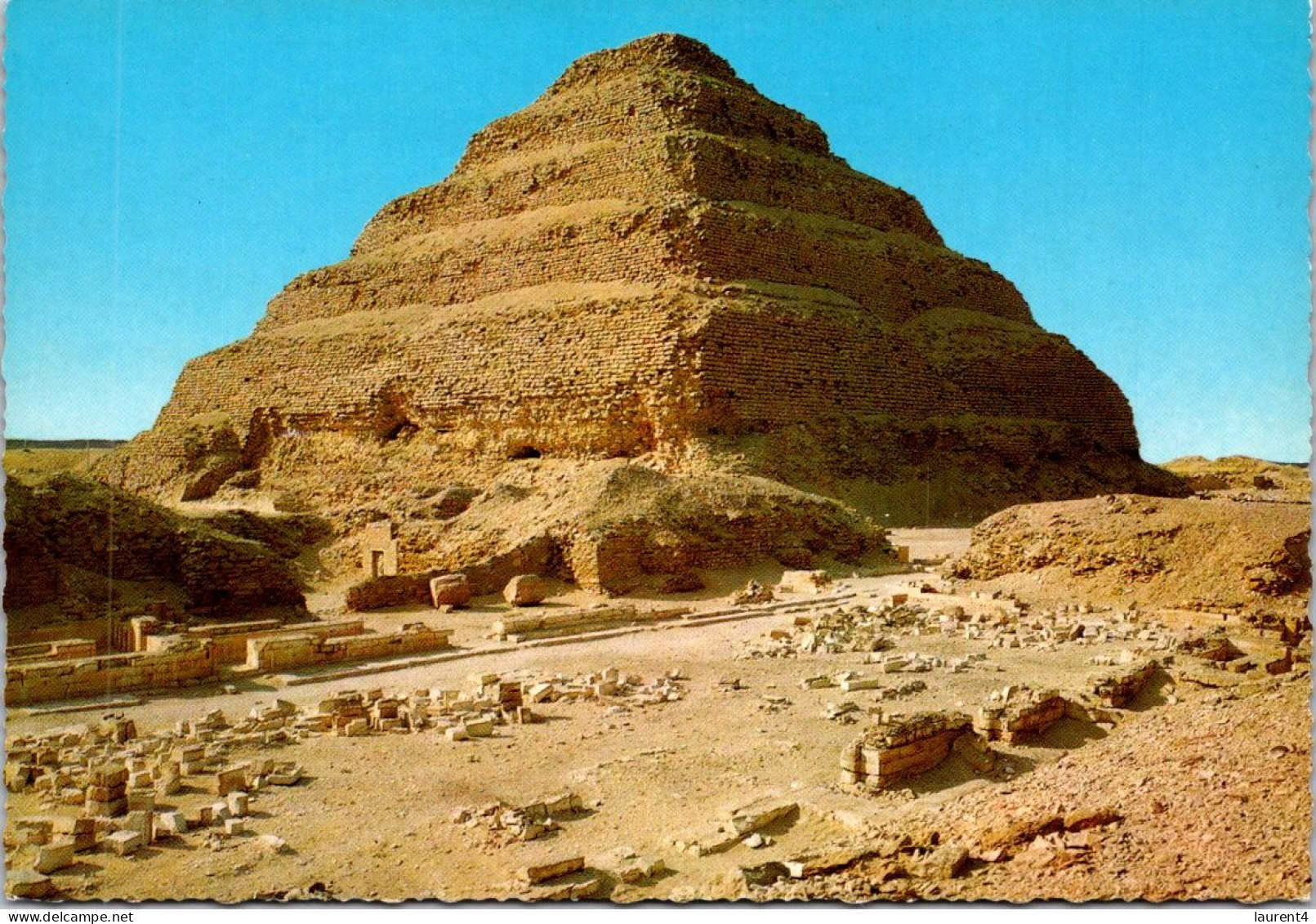 18-12-2023 (2 W 28) Egypt - Paramyd Of Sakkarah - Piramiden