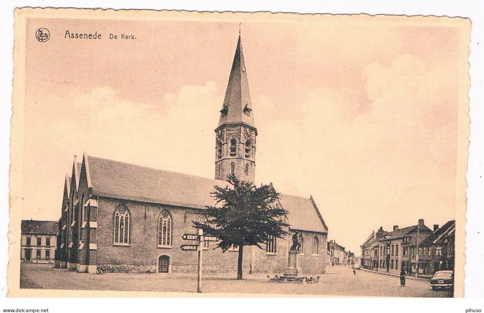 B-9700  ASSENEDE ; De Kerk - Assenede