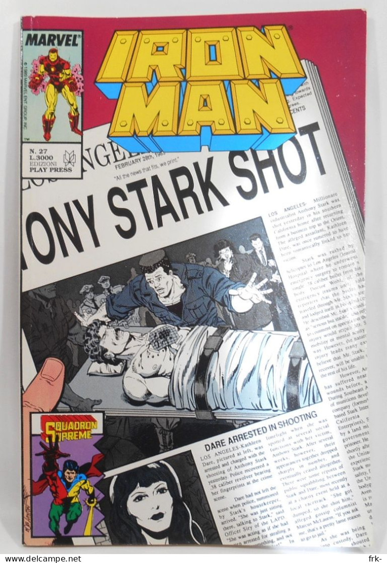 Iron Man N. 27 Ed. Play Press - Superhelden