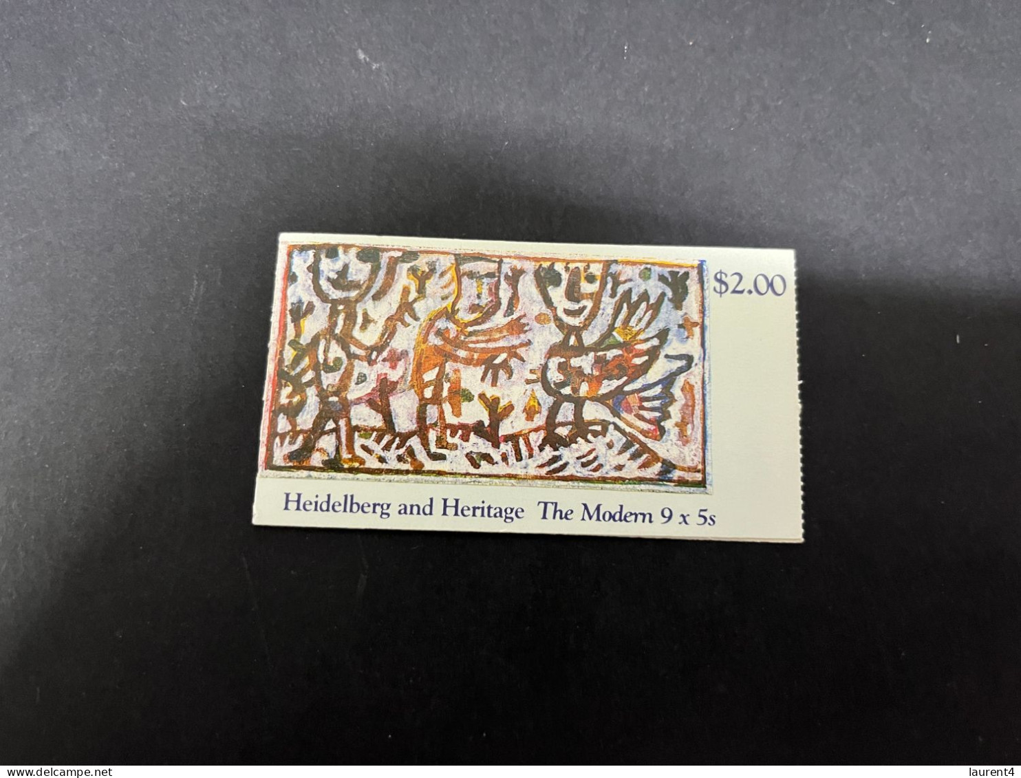 18-12-2023 (2 W 29) Australia Stamp Booklet (with Set Of 5 Mint Stamps) Australian Heidelberg $ 2.00 Booklet - Markenheftchen