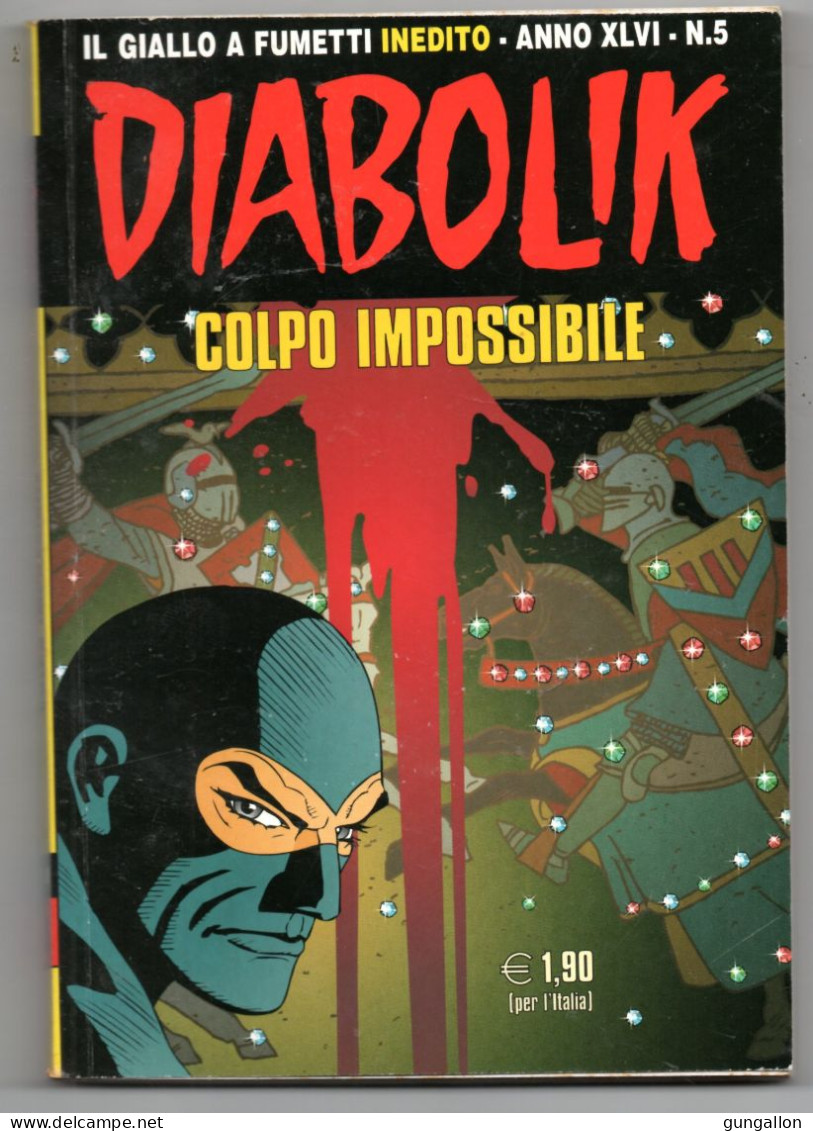 Diabolik(Astorina 2007)  Anno XLVI° N. 5 - Diabolik