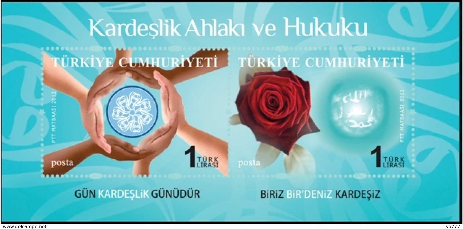 (3939-40) TURKEY THE MORALITY AND LAW OF BROTHERHOOD SHEET MNH** - Neufs
