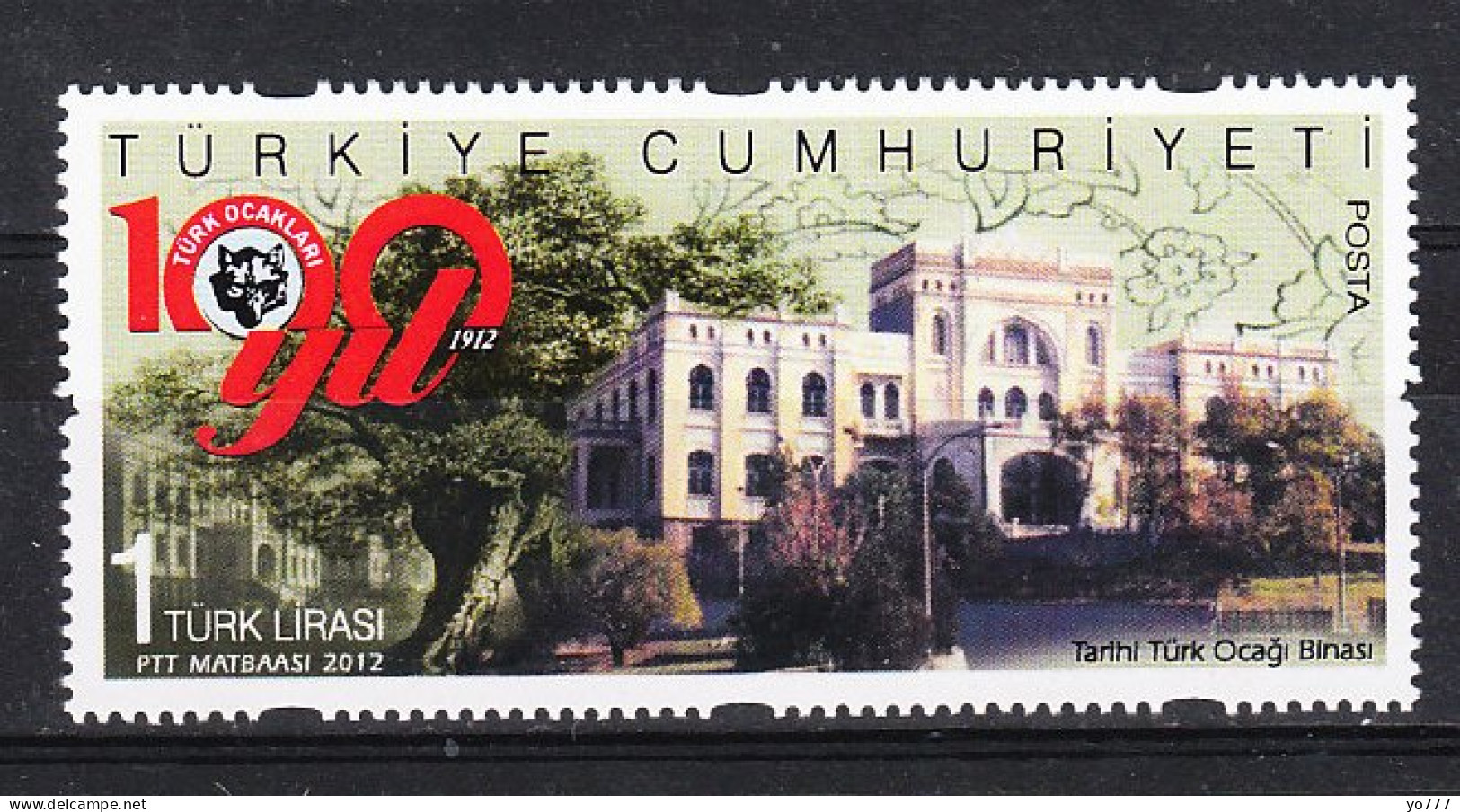 (3937) TURKEY 100th YEAR OF TURKISH HEARTHS MNH** - Neufs