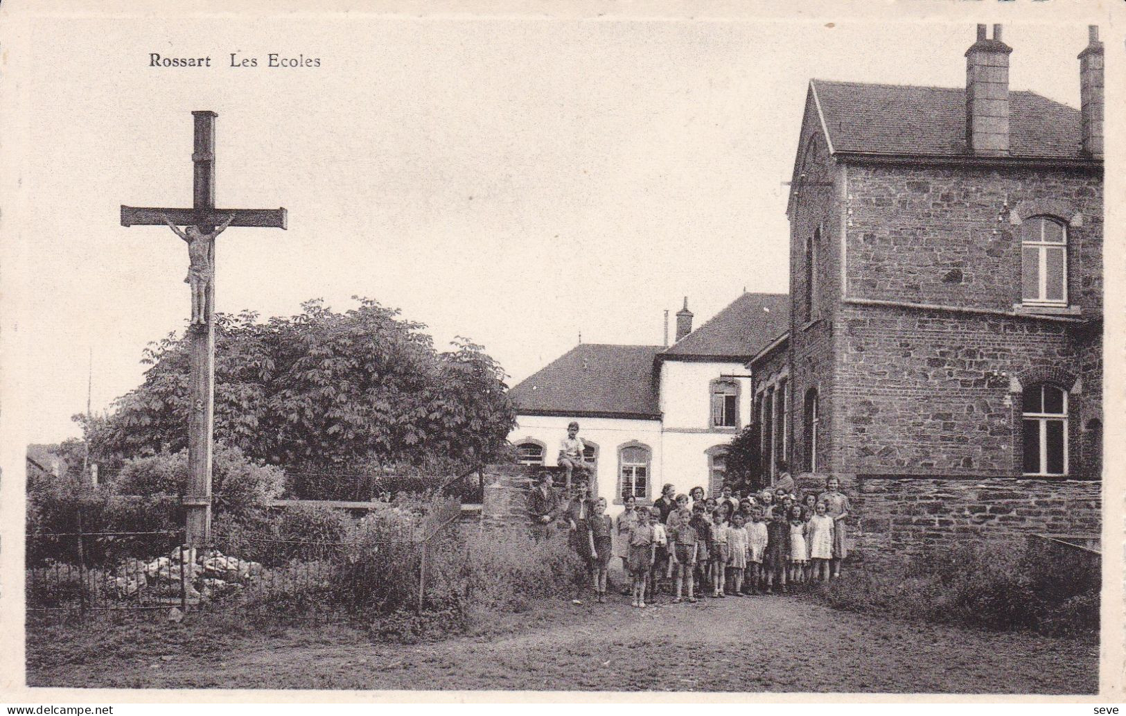 ROSSART BERTRIX Les écoles Carte Non Voyagée - Bertrix