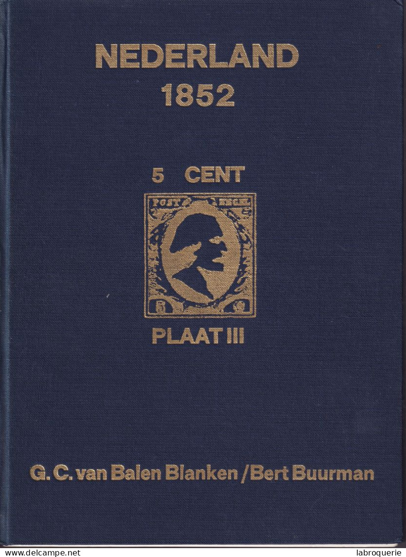 LIT. - NEDERLAND 1852 - 5 CENT - PL. III - Filatelia E Storia Postale