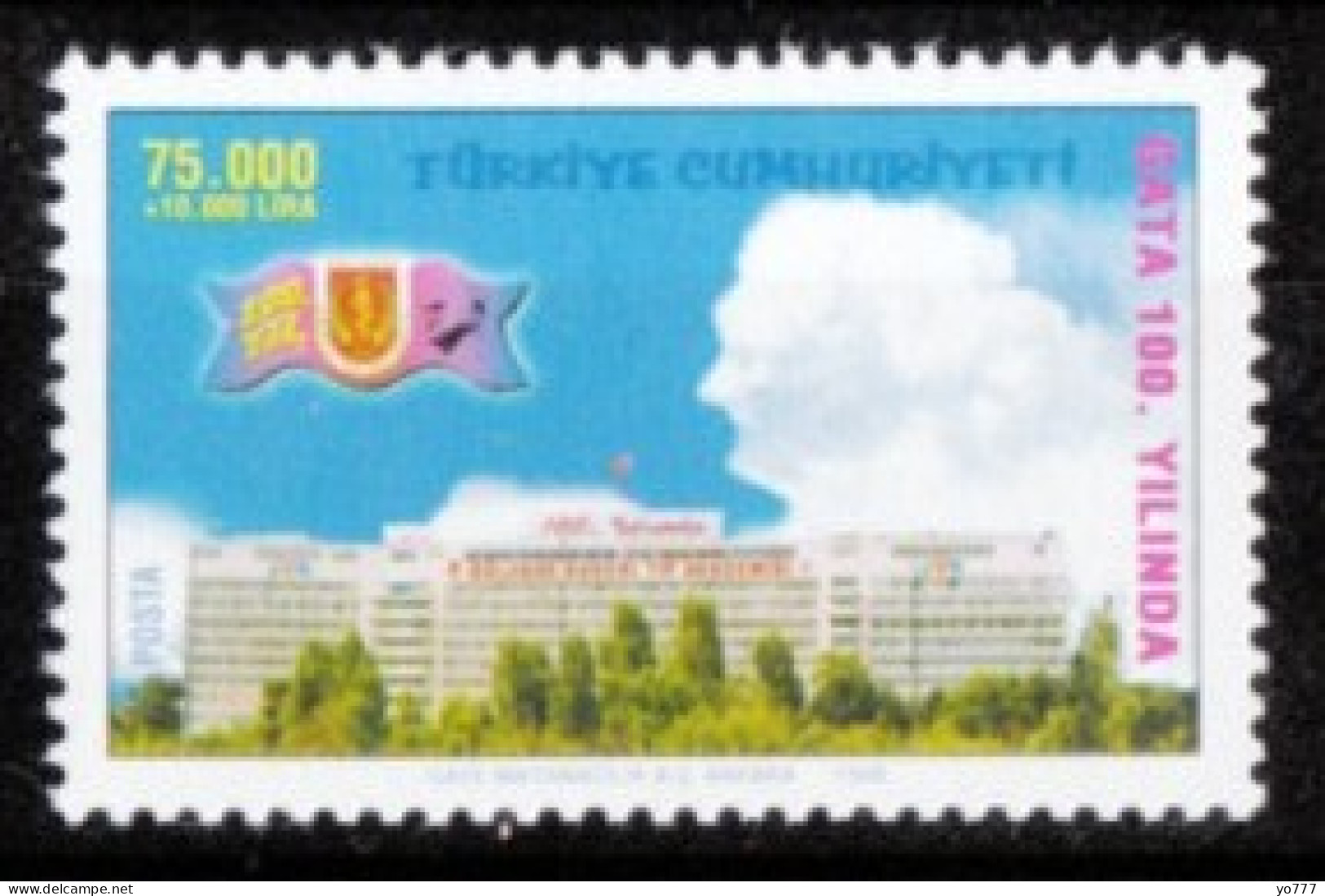 (3167) TURKEY CENTENARY OF GULHANE MILITARY MEDICAL ACADEMY MNH** - Neufs