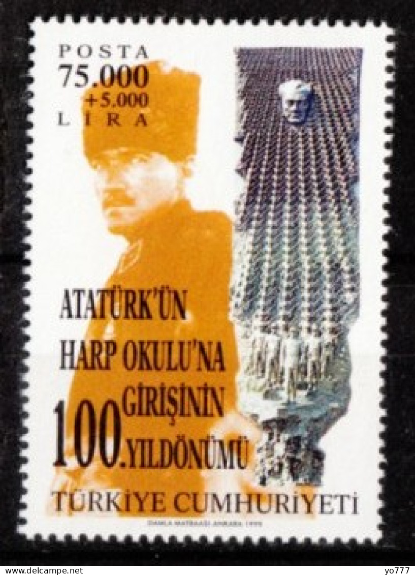 (3173) Ataturk Goes To Military Academy MNH** - Ungebraucht