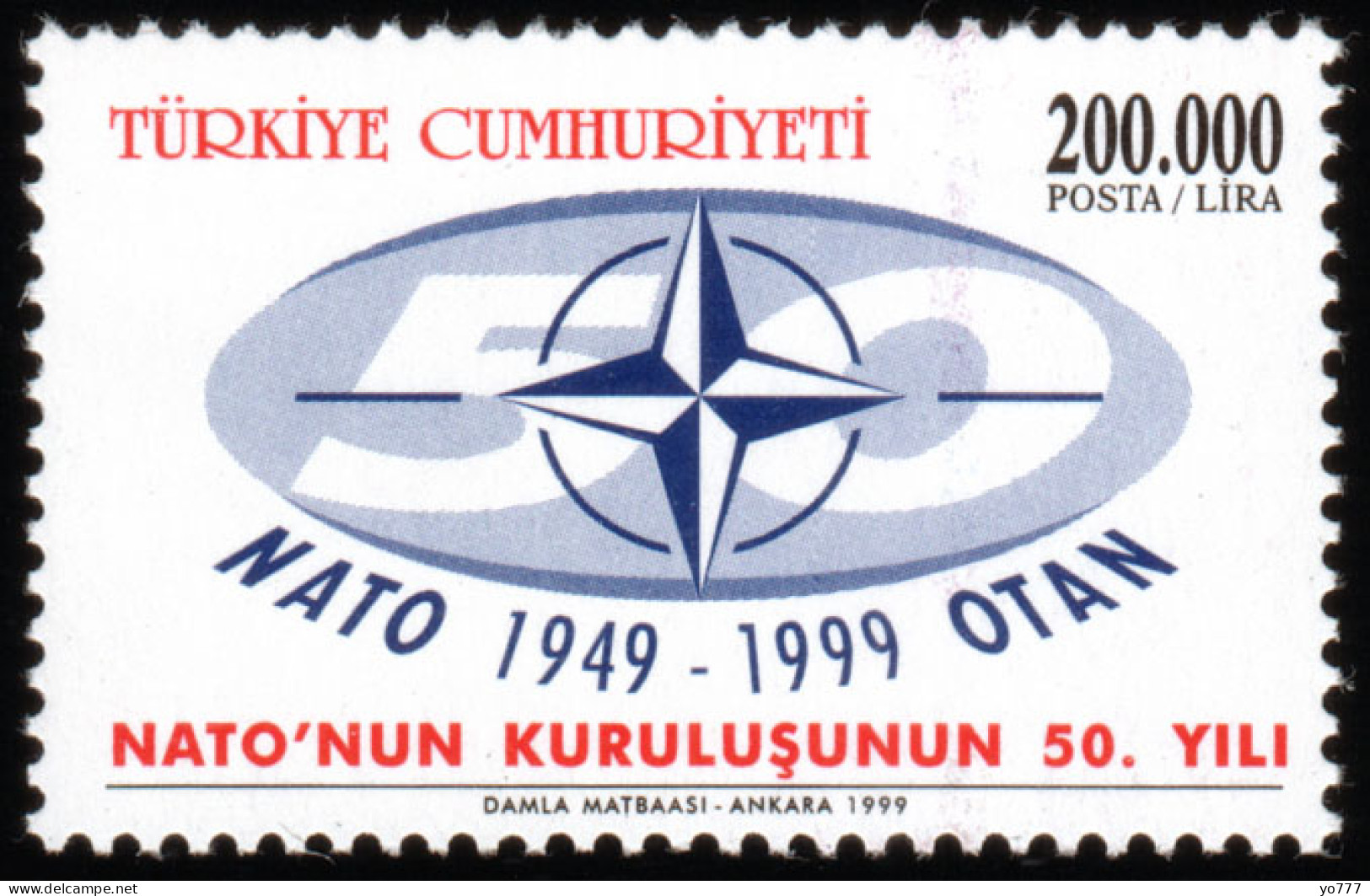 (3174) NATO, 50th Anniversary MNH** - Unused Stamps