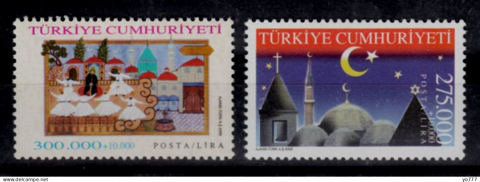 (3218-19) TURKEY FAITH TOURISM MNH** - Unused Stamps