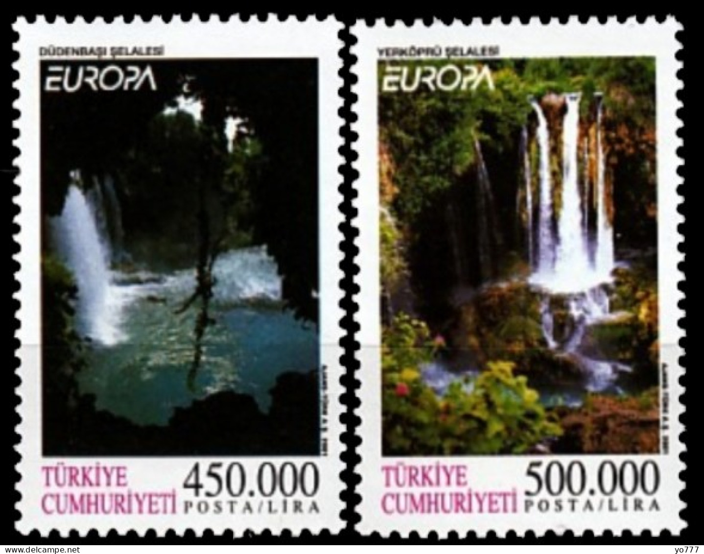 (3260-61) TURKEY EUROPA CEPT MNH** - 2001