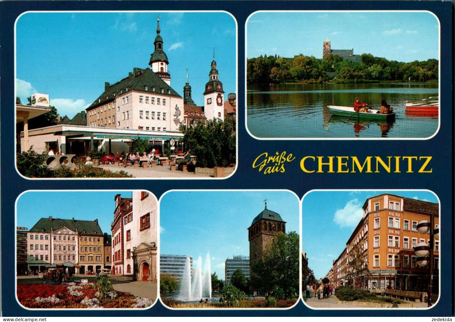 G8610 - TOP Chemnitz Karl Marx Stadt - Verlag Schöning - Chemnitz (Karl-Marx-Stadt 1953-1990)