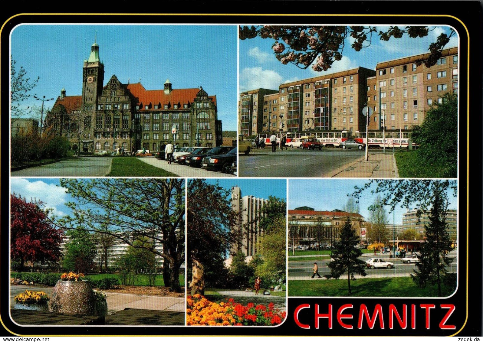 G8611 - TOP Chemnitz Karl Marx Stadt - Verlag Bild Und Heimat Reichenbach Qualitätskarte - Chemnitz (Karl-Marx-Stadt 1953-1990)