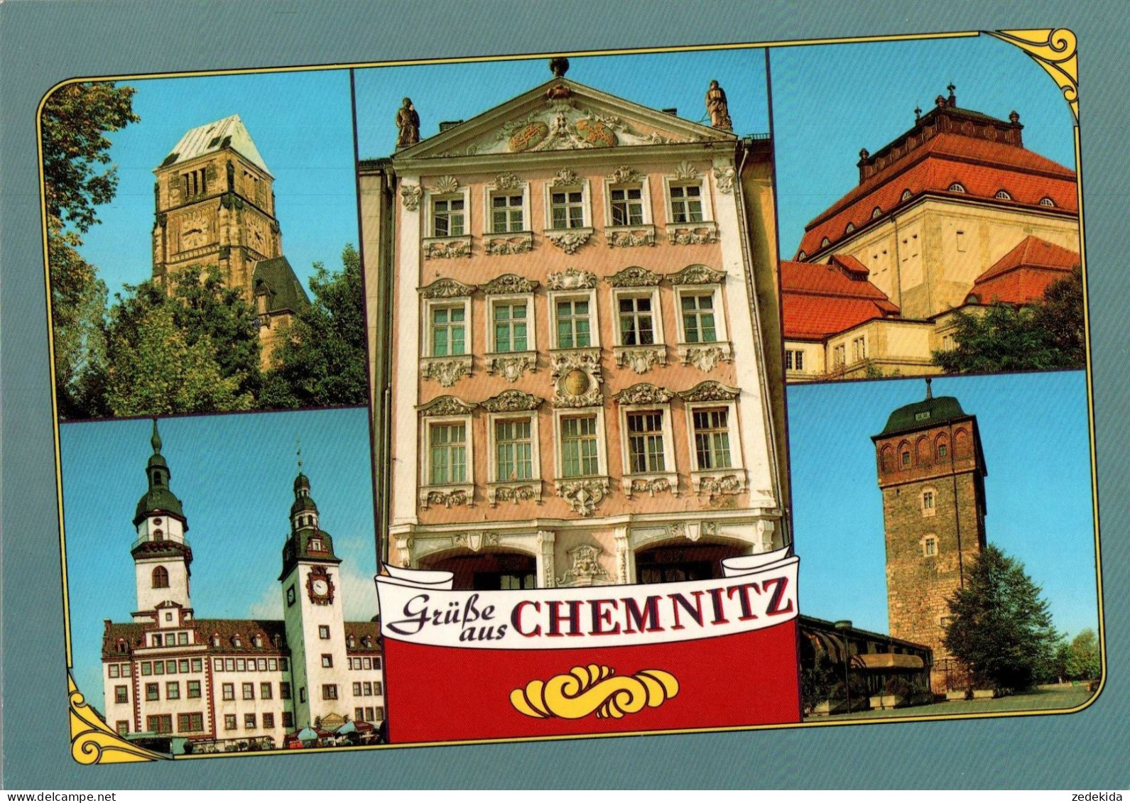 G8612 - TOP Chemnitz Karl Marx Stadt - Verlag Bild Und Heimat Reichenbach Qualitätskarte - Chemnitz (Karl-Marx-Stadt 1953-1990)