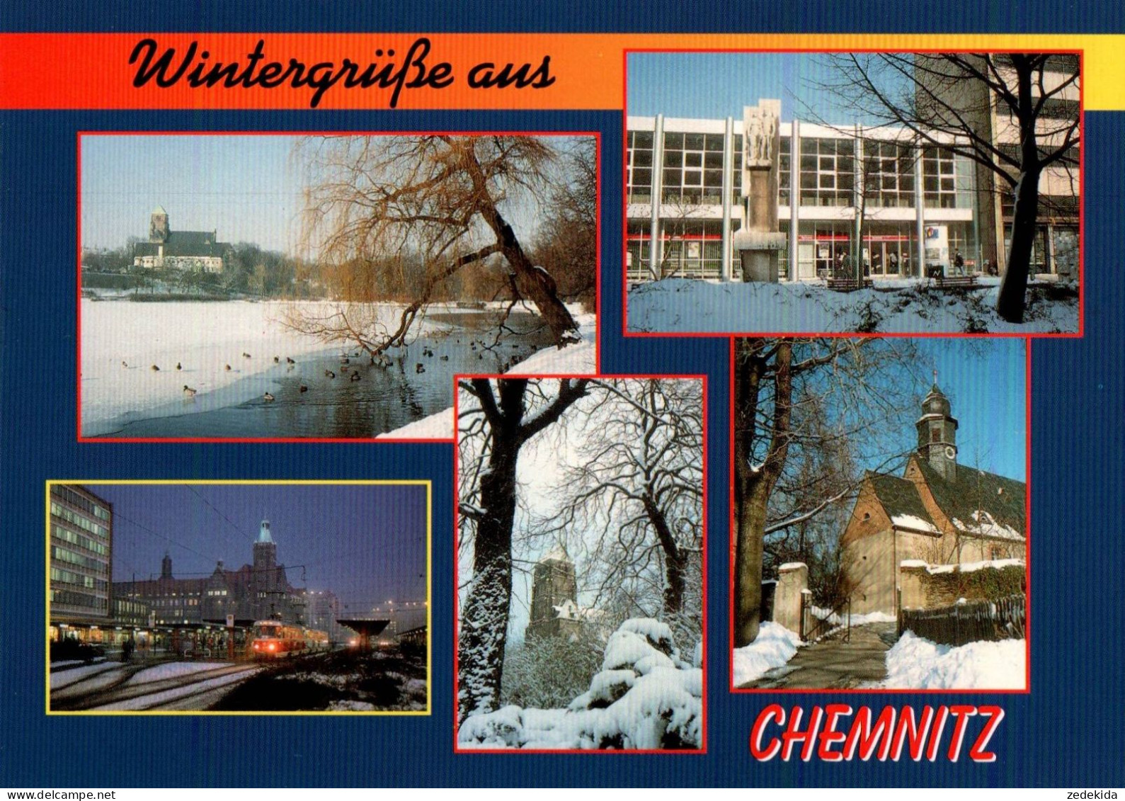 G8614 - TOP Chemnitz Karl Marx Stadt - Verlag Bild Und Heimat Reichenbach Qualitätskarte - Chemnitz (Karl-Marx-Stadt 1953-1990)