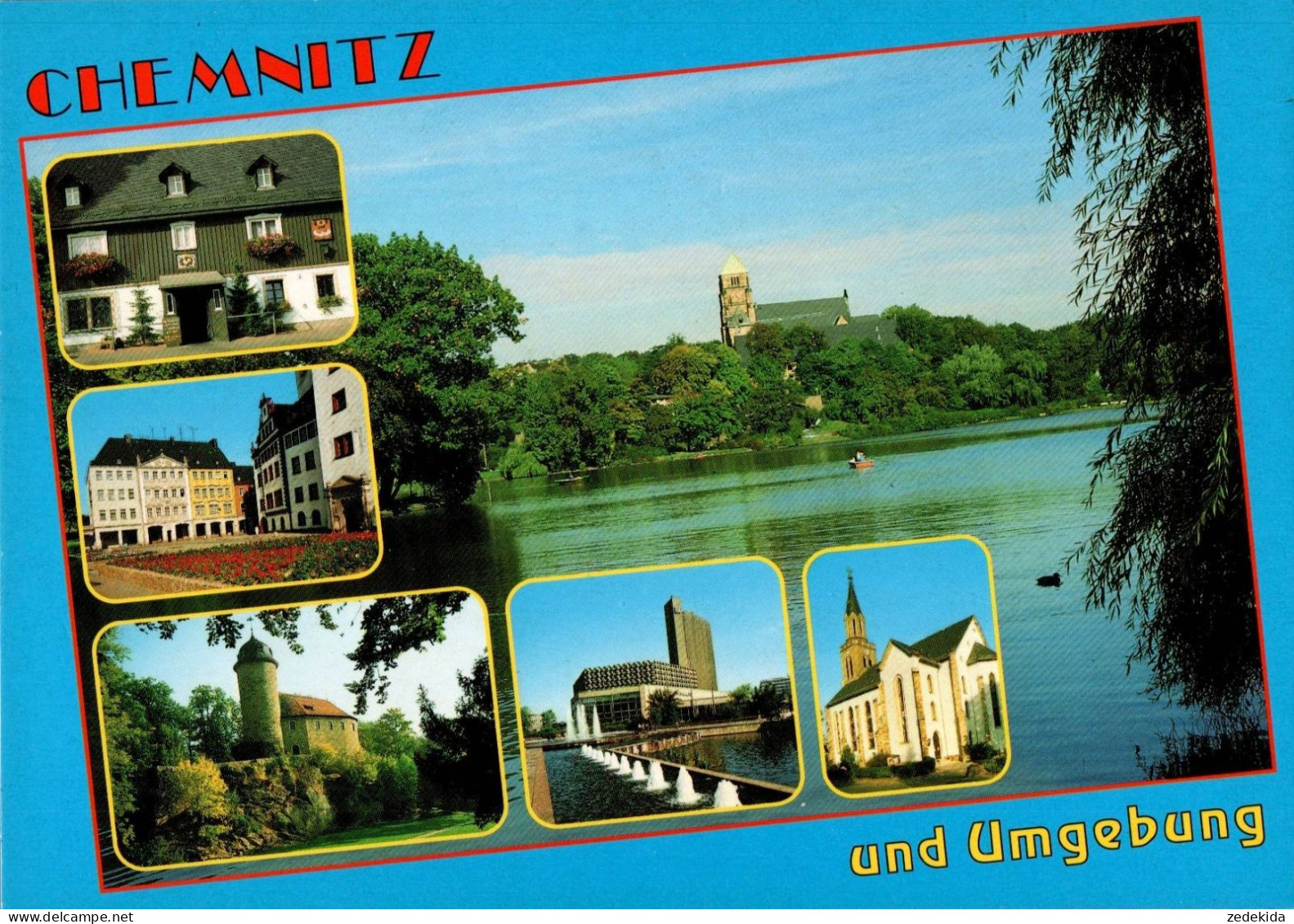 G8621 - TOP Chemnitz Karl Marx Stadt - Verlag Bild Und Heimat Reichenbach Qualitätskarte - Chemnitz (Karl-Marx-Stadt 1953-1990)