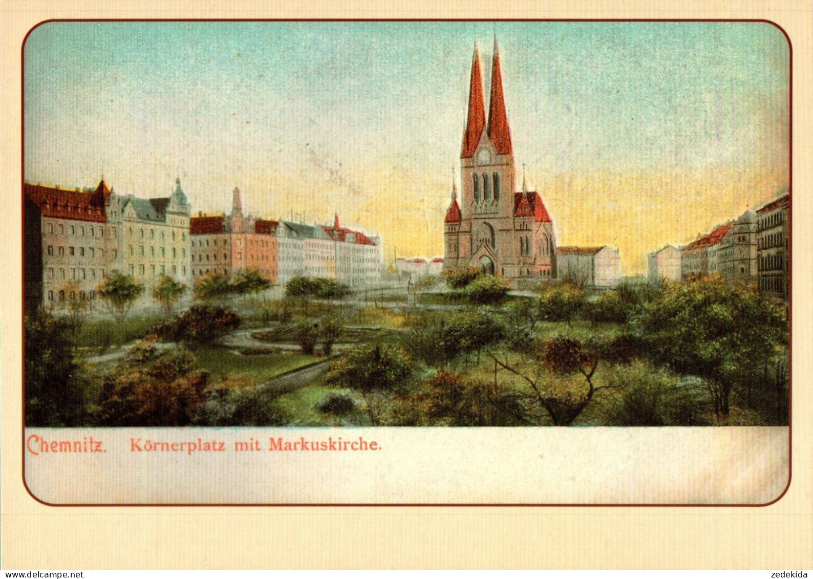 G8629 - TOP Chemnitz Markuskirche - Verlag Bild Und Heimat Reichenbach Qualitätskarte - Chemnitz (Karl-Marx-Stadt 1953-1990)