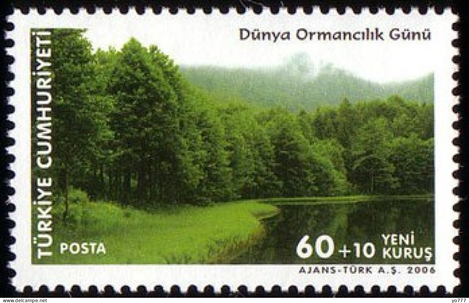 (3501) TURKEY THE WORLD FOREST DAY MNH** - Ungebraucht