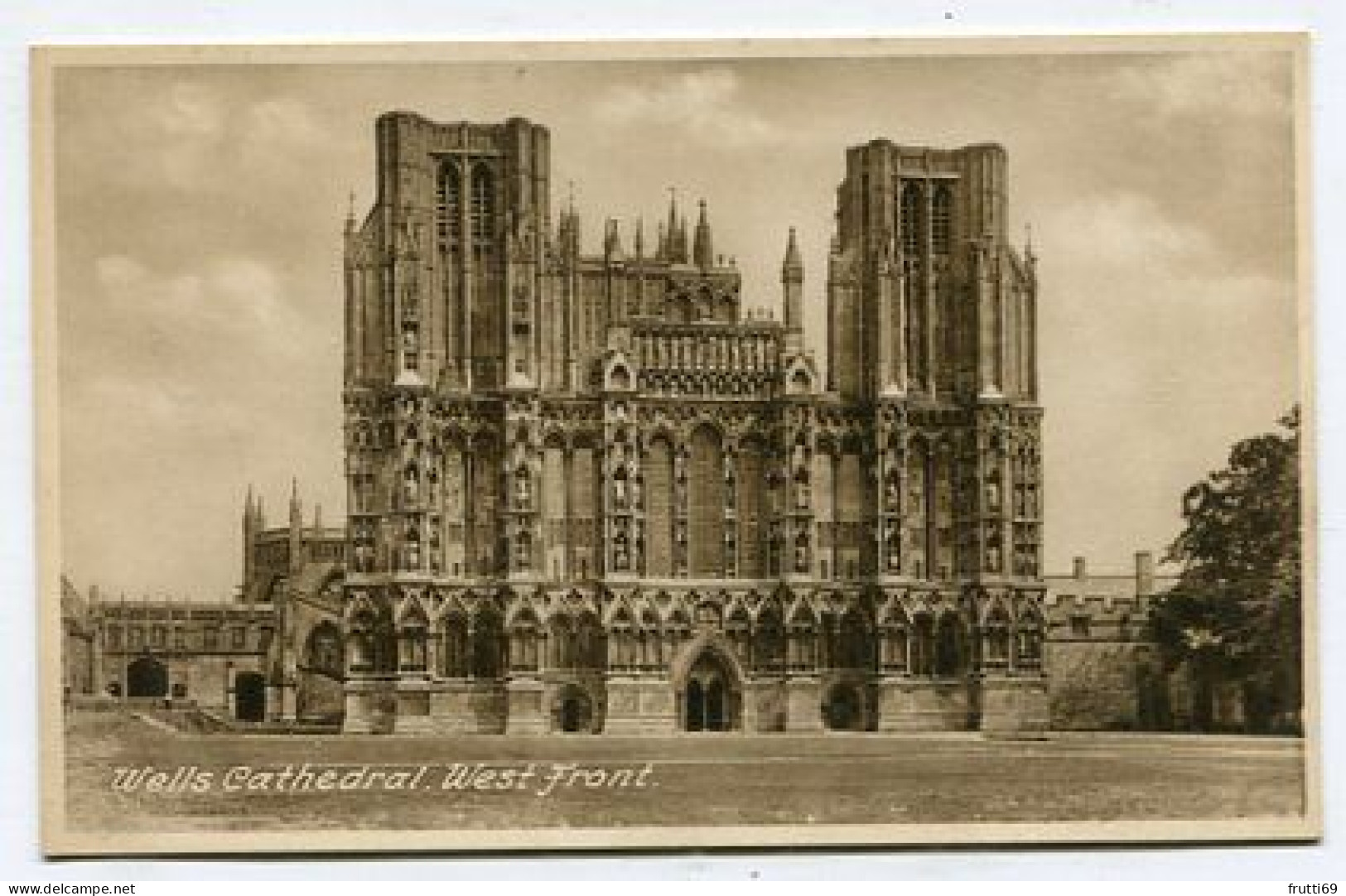 AK 187611 ENGLAND - Wells Cathedral - West Front - Wells