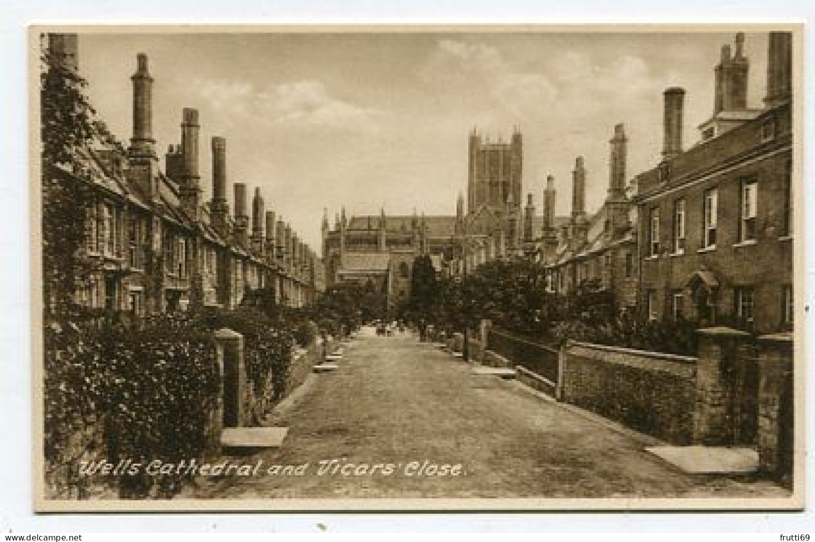 AK 187612 ENGLAND - Wells Cathedral And Vicars Close - Wells