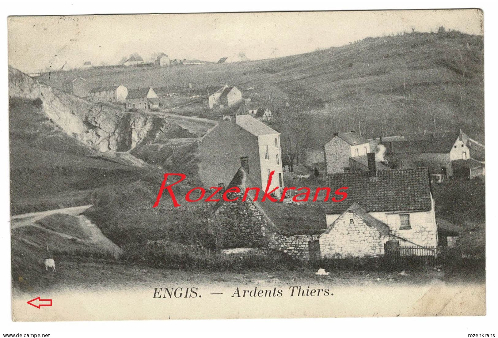 ENGIS - Ardents Thiers 1906 CPA Province De Liege - Engis