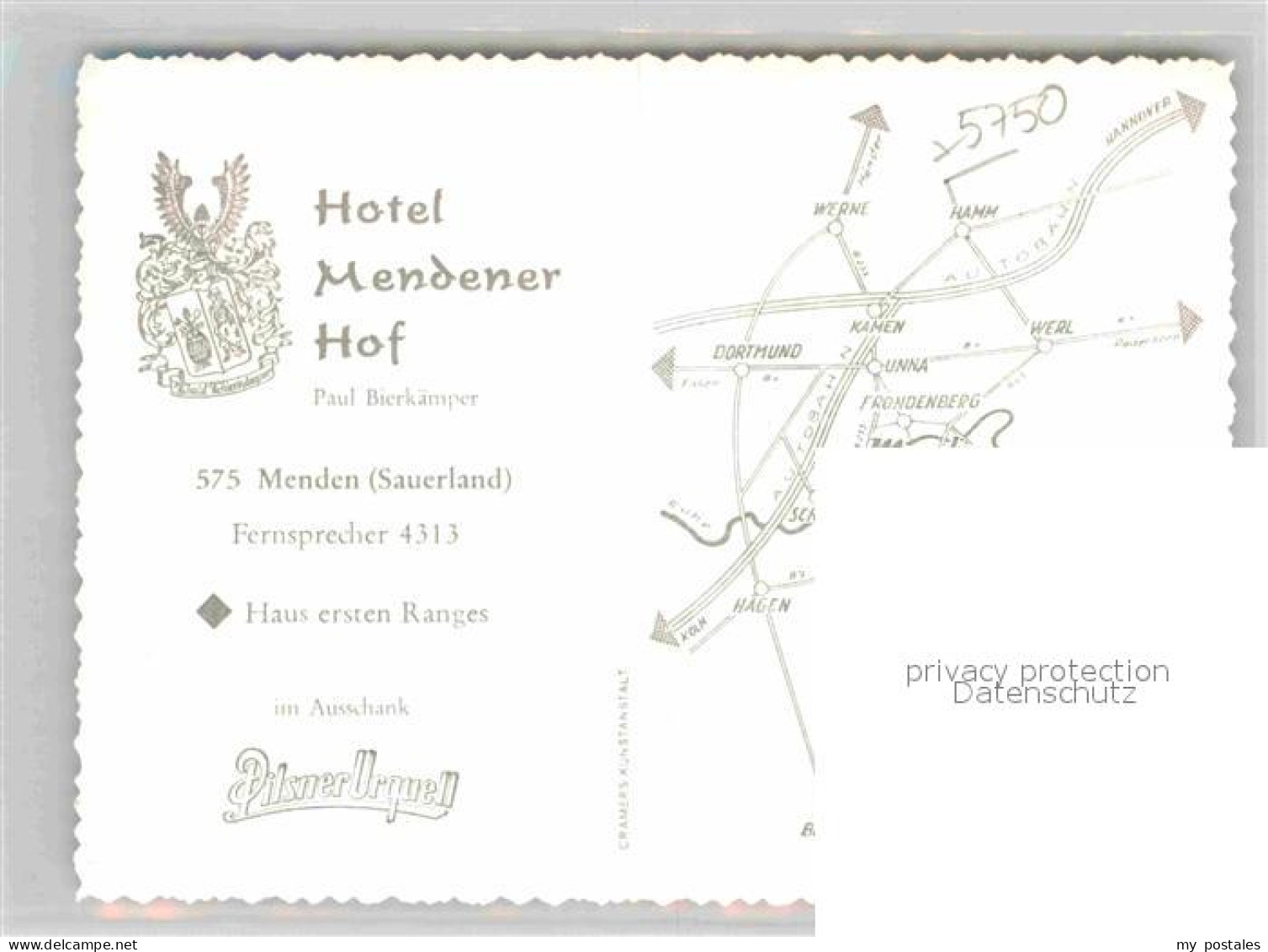 42782095 Menden Sauerland Hotel Mendener Hof Menden Sauerland - Menden