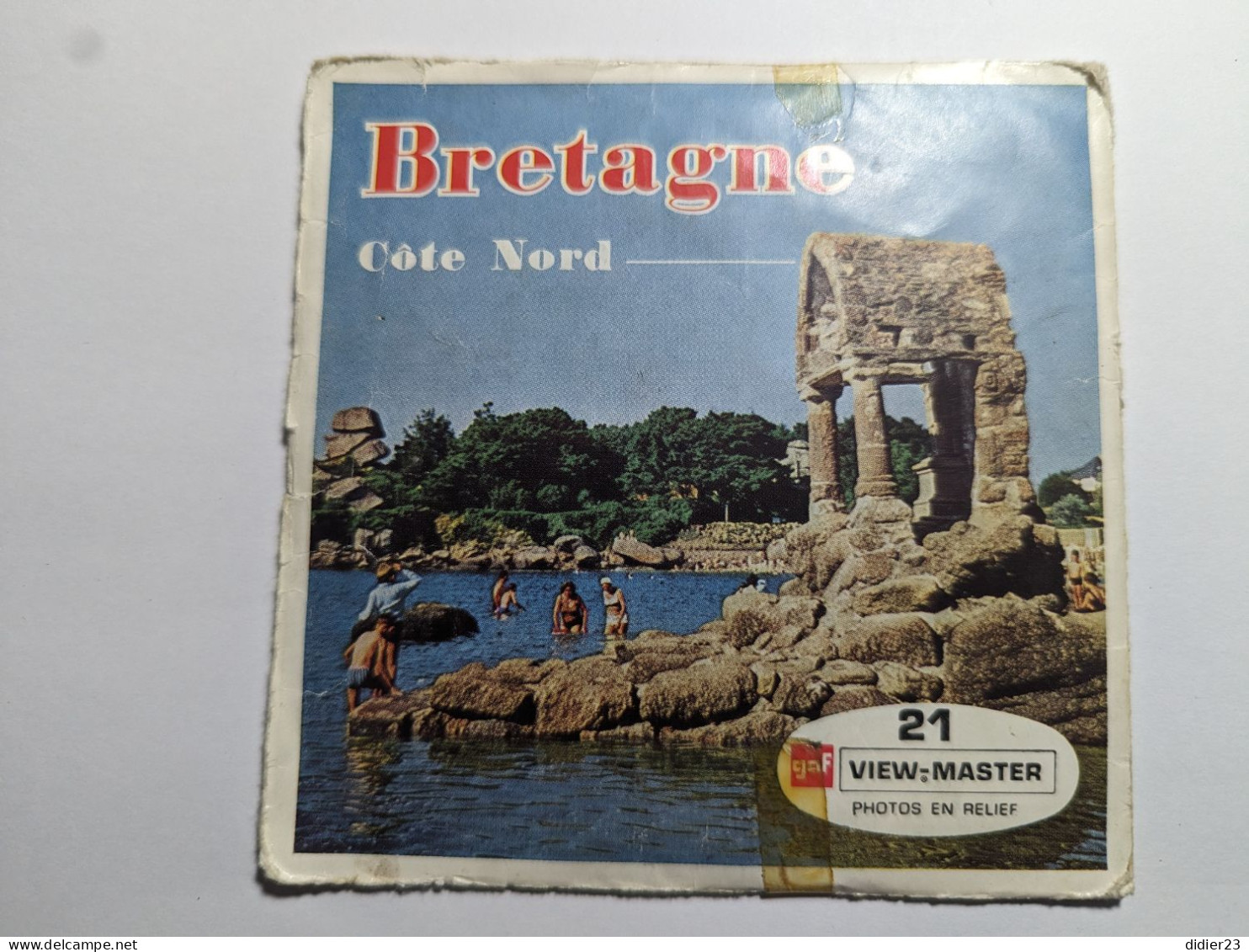 VIEW MASTER  LA BRETAGNE - Stereoscopes - Side-by-side Viewers