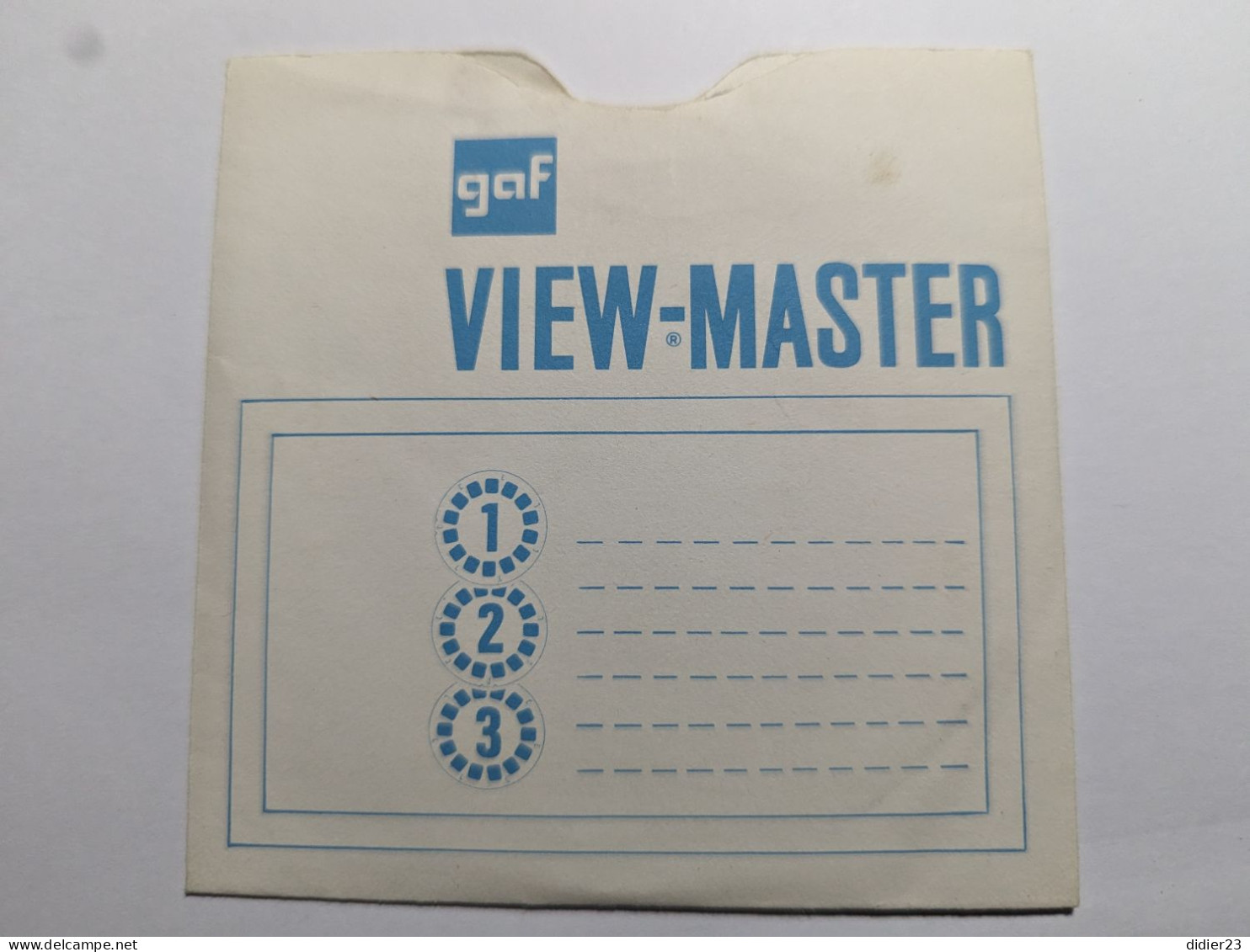 VIEW MASTER  SEBASTIEN PARMI LES HOMMES - Stereoscopes - Side-by-side Viewers