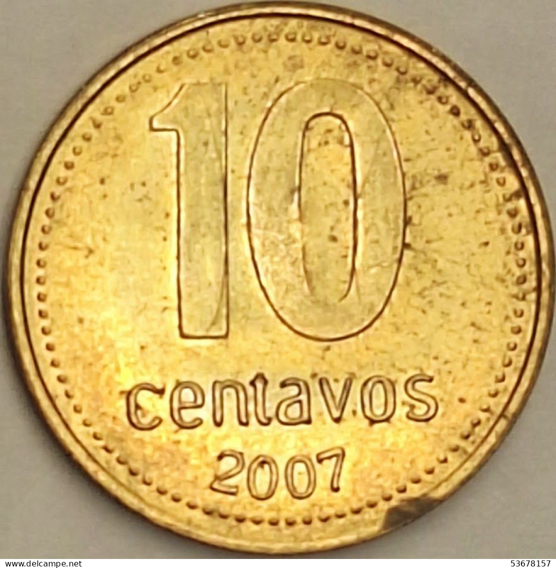 Argentina - 10 Centavos 2007, KM# 107a (#2763) - Argentine