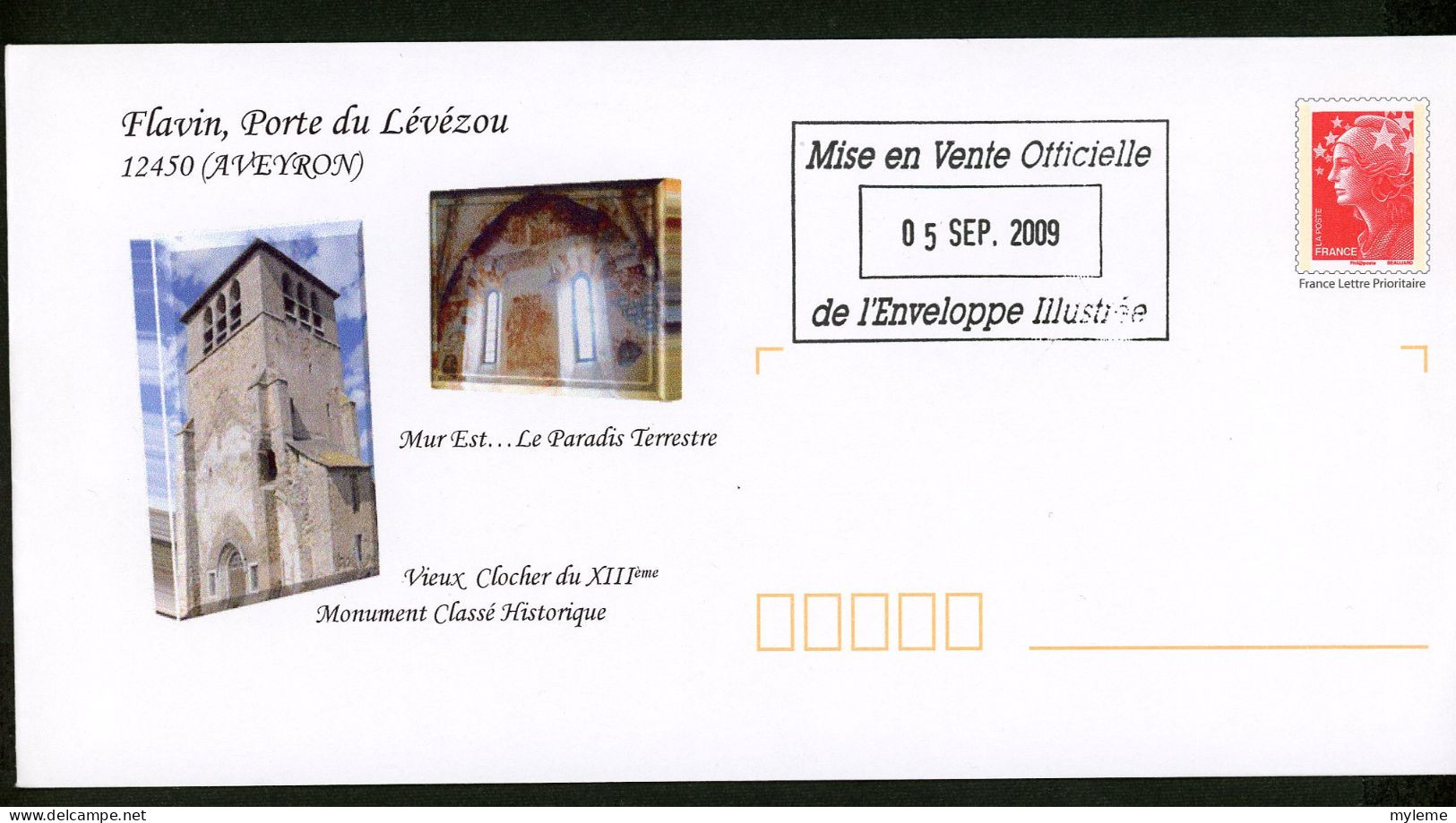 AC14-11 France PAP Timbre N° Logo Rouge Visuel Flavin - Listos Para Enviar: Transplantes/Beaujard