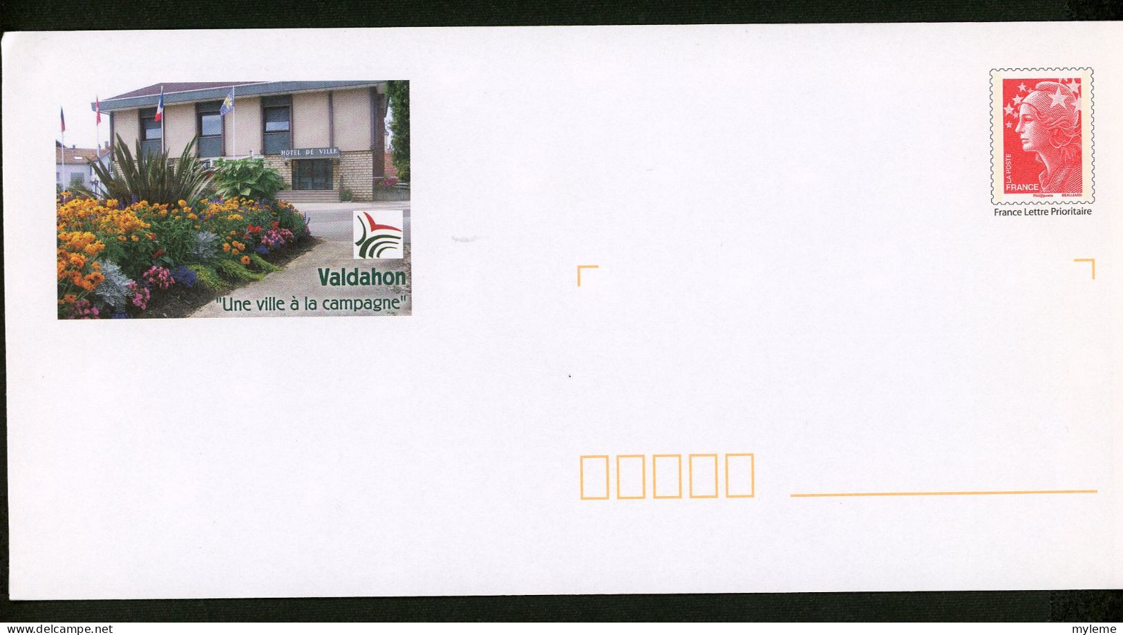 AC14-11 France PAP Timbre N° Logo Rouge Visuel Valdahon - PAP : Bijwerking /Beaujard