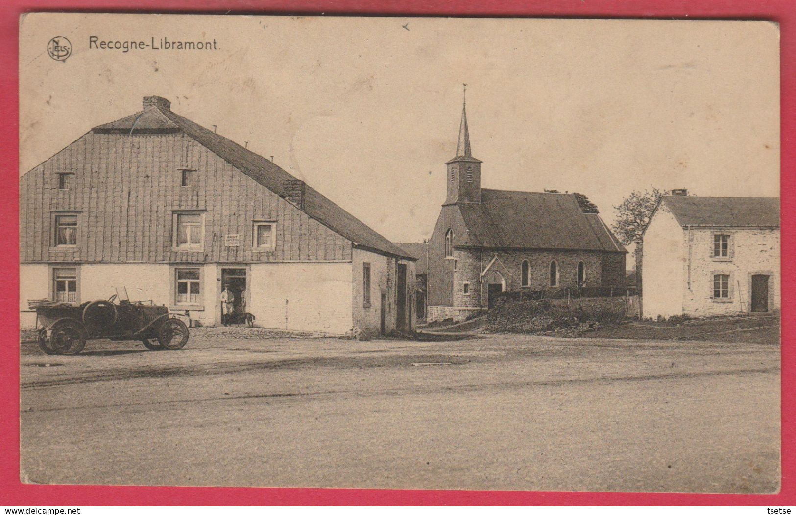 Recogne-Libramont ... Aucun Dénomination / Vieille Voiture - 1924 ( Voir Verso ) - Libramont-Chevigny