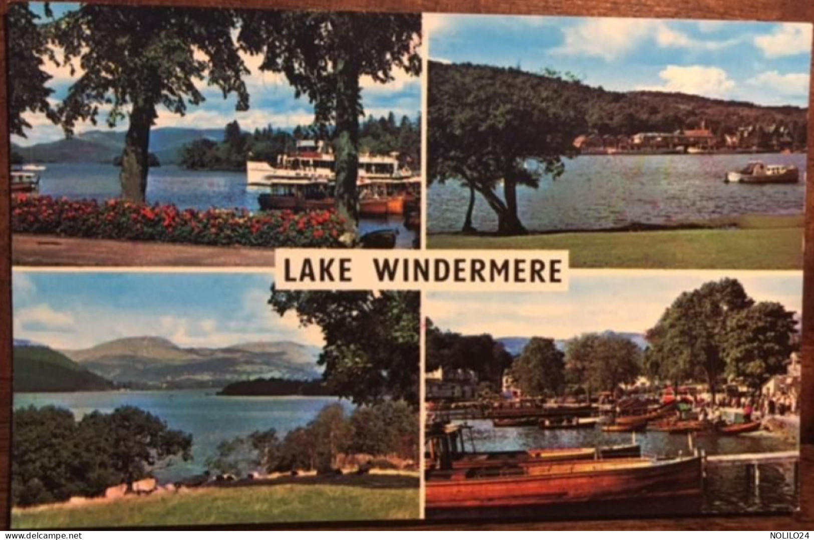 Psm, Angleterre, England, Multivues, LAKE WINDERMERE, Non écrite - Windermere