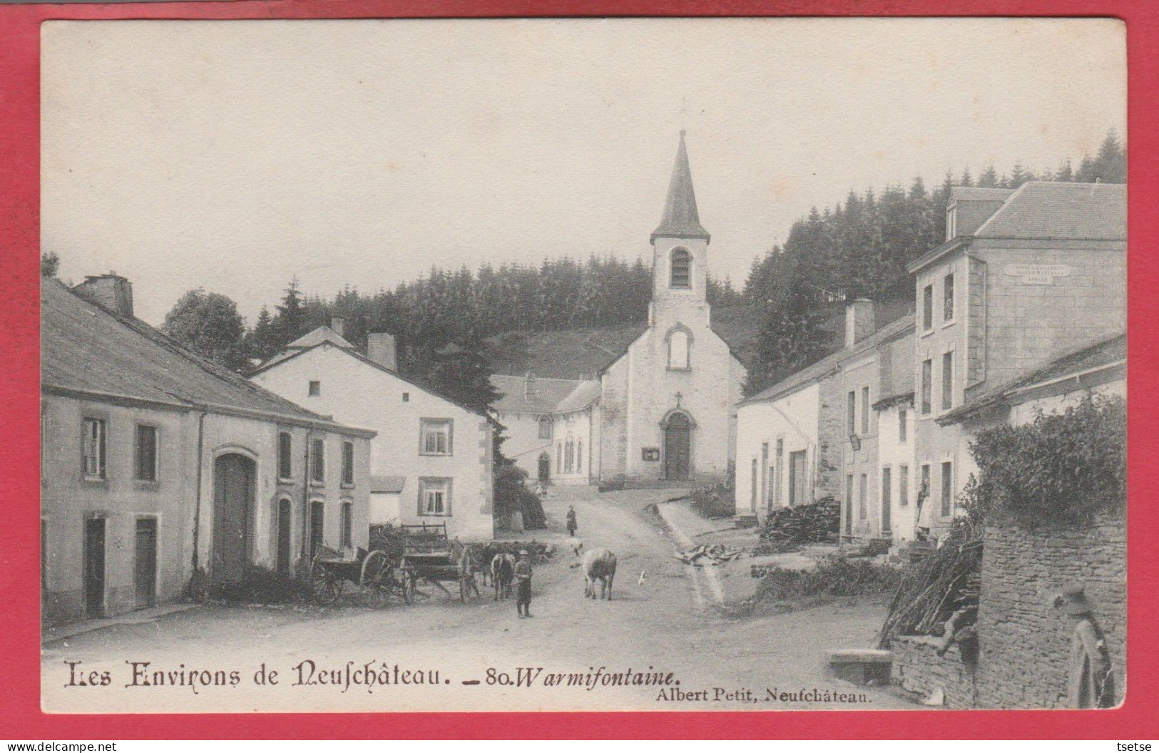 Warmifontaine ... Aucune Dénomination ... Le Village - 1908 ( Voir Verso ) - Neufchâteau