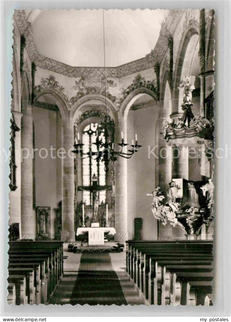 42774407 Lich Hessen Marienstiftskirche Inneres Lich - Lich