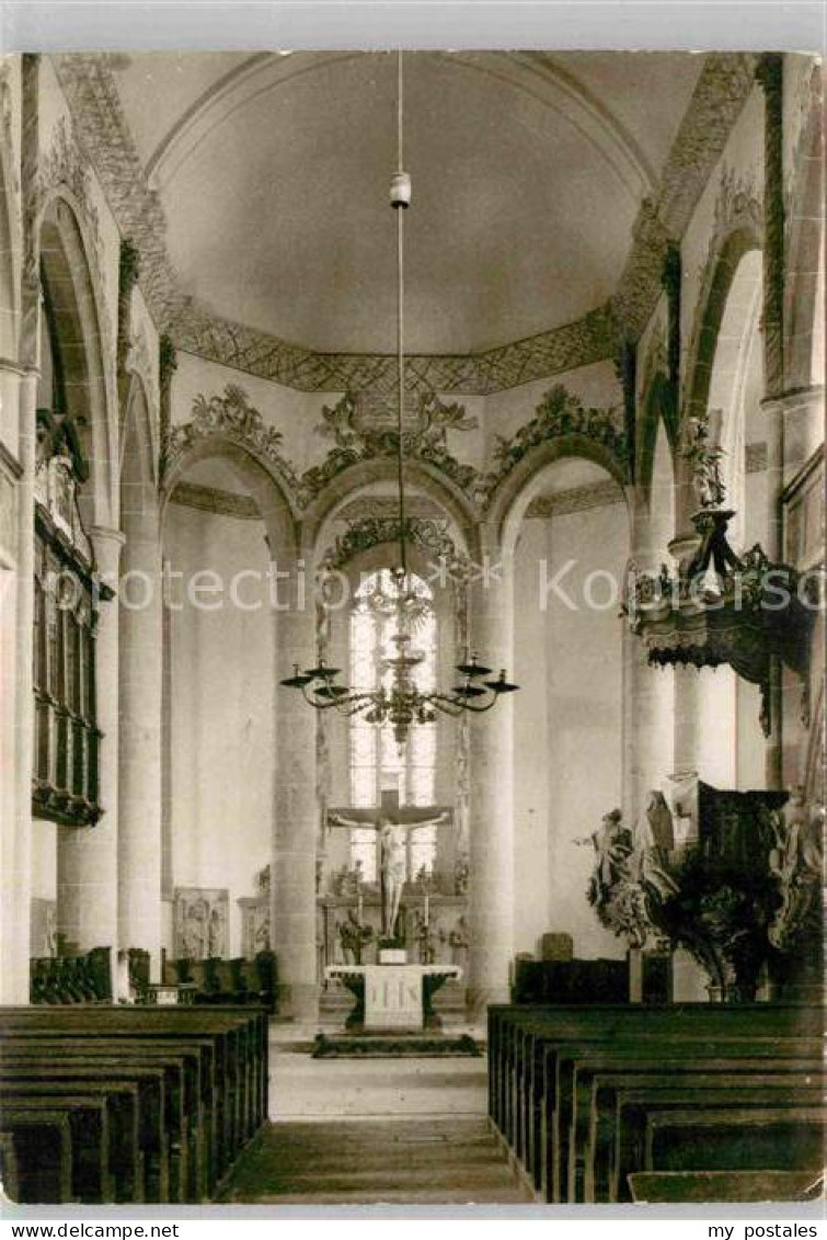 42774403 Lich Hessen Marienstiftskirche Inneres Lich - Lich