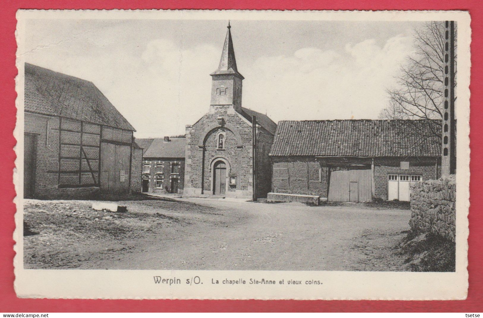 Werpin S/ O  - La Chapelle Ste-Anne Et Vieux Coins - 1958 ( Voir Verso ) - Hotton