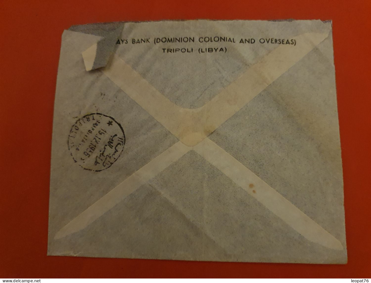 Libye - Enveloppe Commerciale En Recommandé De Tripoli Pour Tunis En 1956 - D 138 - Libia