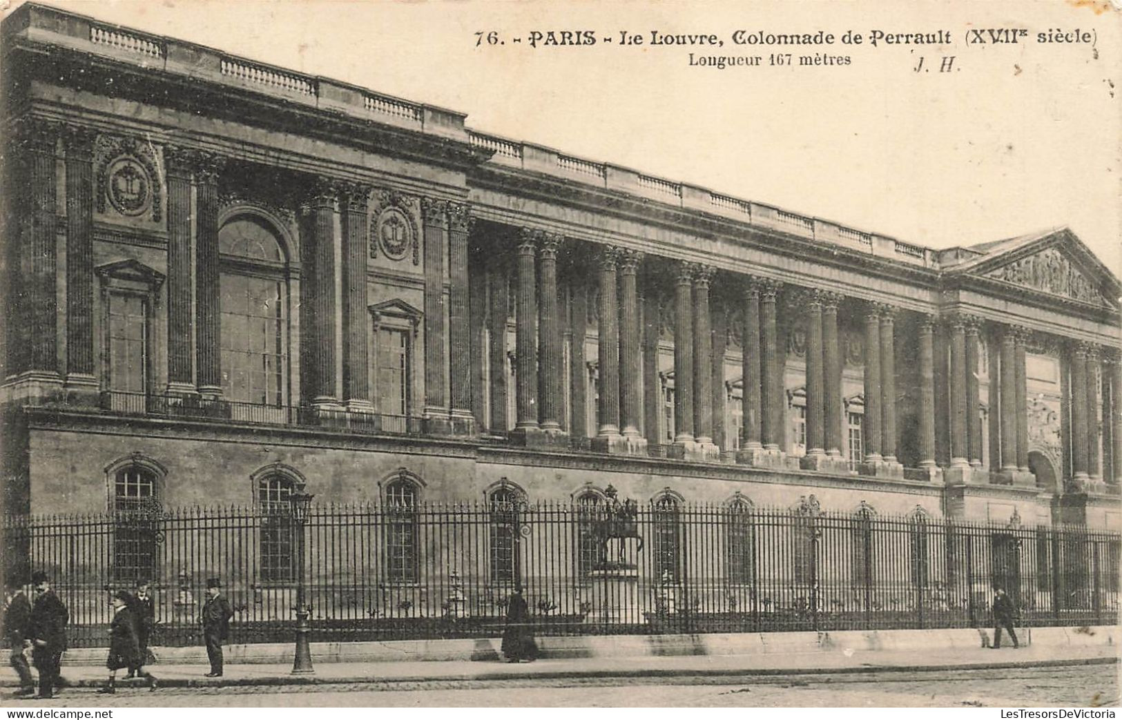 FRANCE - Paris - Le Louvre, Colonnade De Perrault (XVIIè Siècle) - JH - Carte Postale Ancienne - Louvre