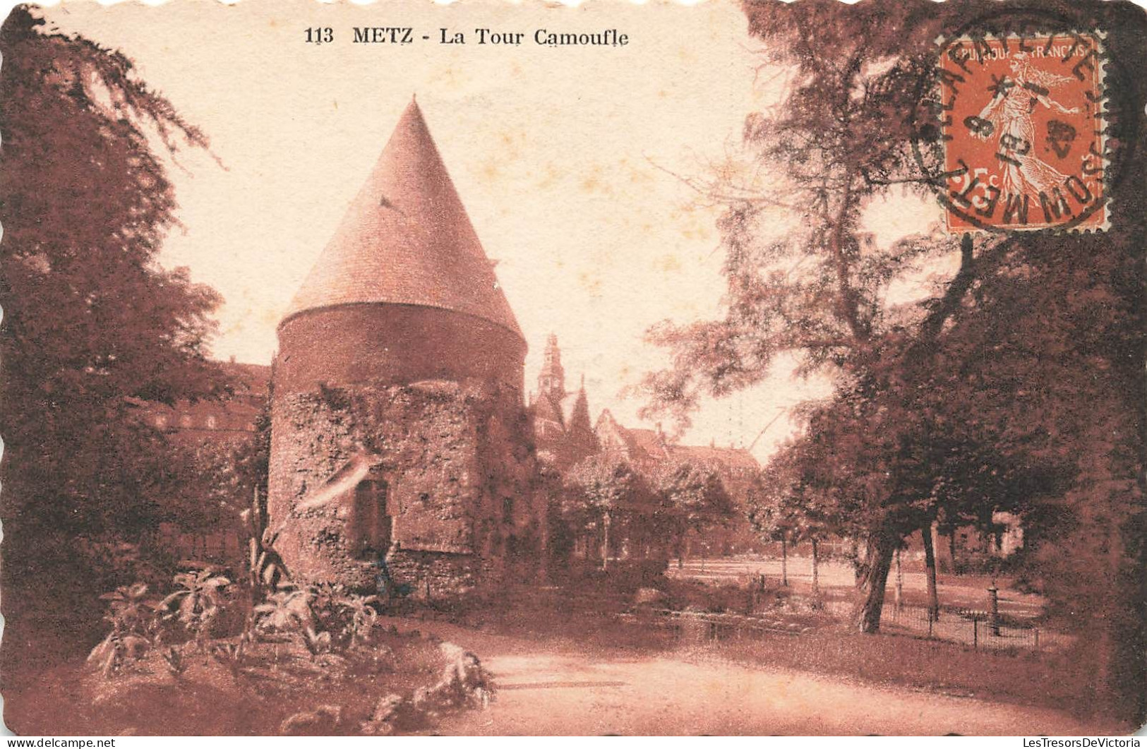 FRANCE - Metz - La Tour Camoufle - Carte Postale Ancienne - Metz