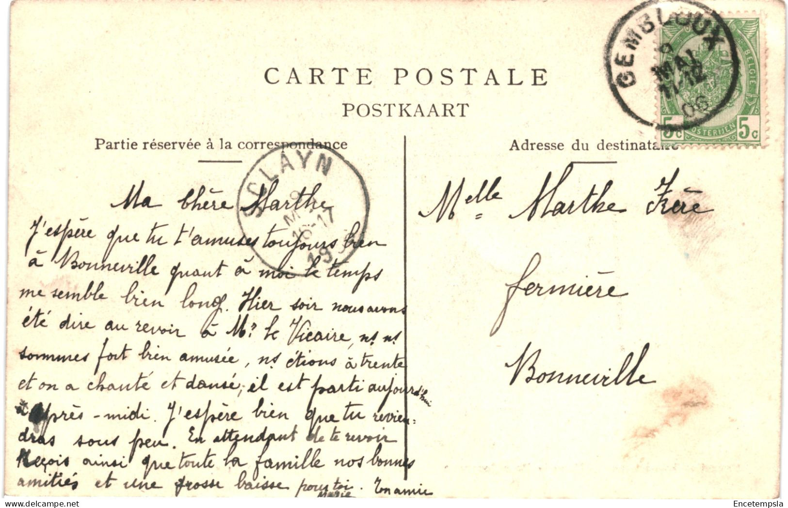 CPA  Carte Postale Belgique Schaerbeek  Parc Josaphat 1906  VM75079 - Schaarbeek - Schaerbeek