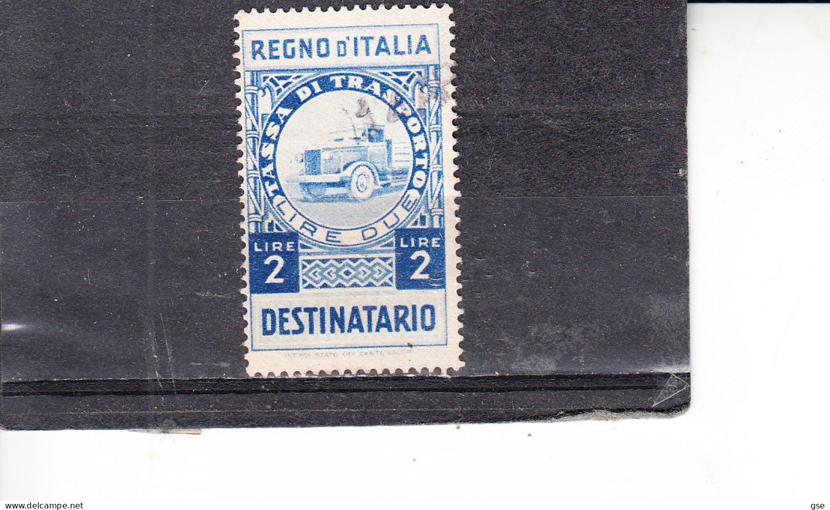 ITALIA  1936 - Ficato  12°  Trasporti - Revenue Stamps