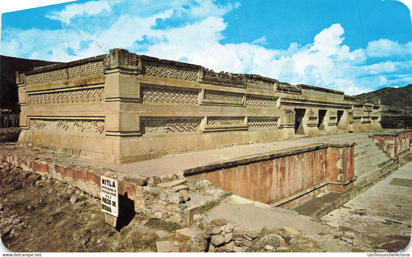 MEXICO - Oaxaca - Ruins Of A Zapotecan Temple At Mitla - Carte Postale - Mexique