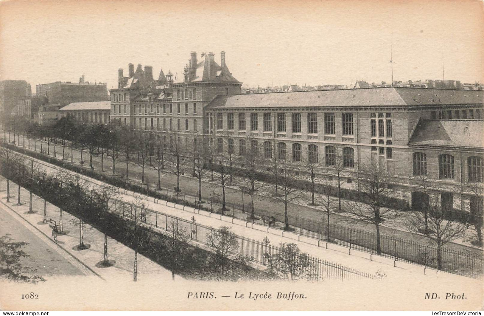 FRANCE - Paris - Le Lycée Buffon - Carte Postale Ancienne - Education, Schools And Universities