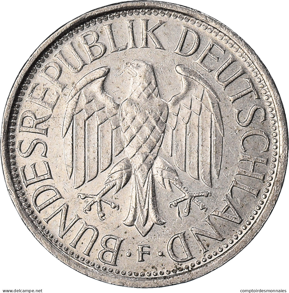 Monnaie, République Fédérale Allemande, Mark, 1989 - 1 Mark