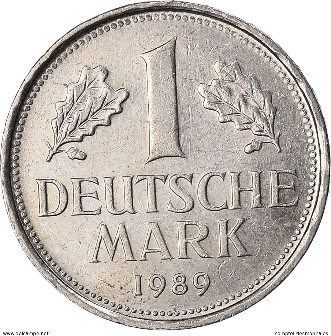 Monnaie, République Fédérale Allemande, Mark, 1989 - 1 Mark