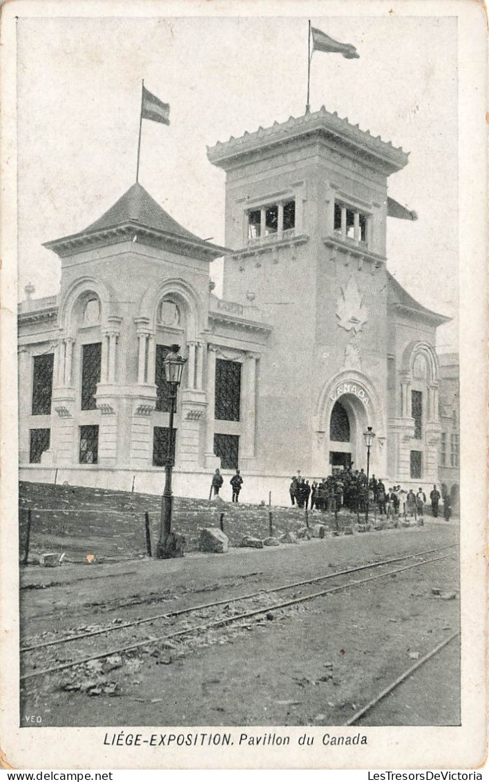 BELGIQUE - Liège - Exposition - Pavillon Du Canada - Carte Postale Ancienne - Luik