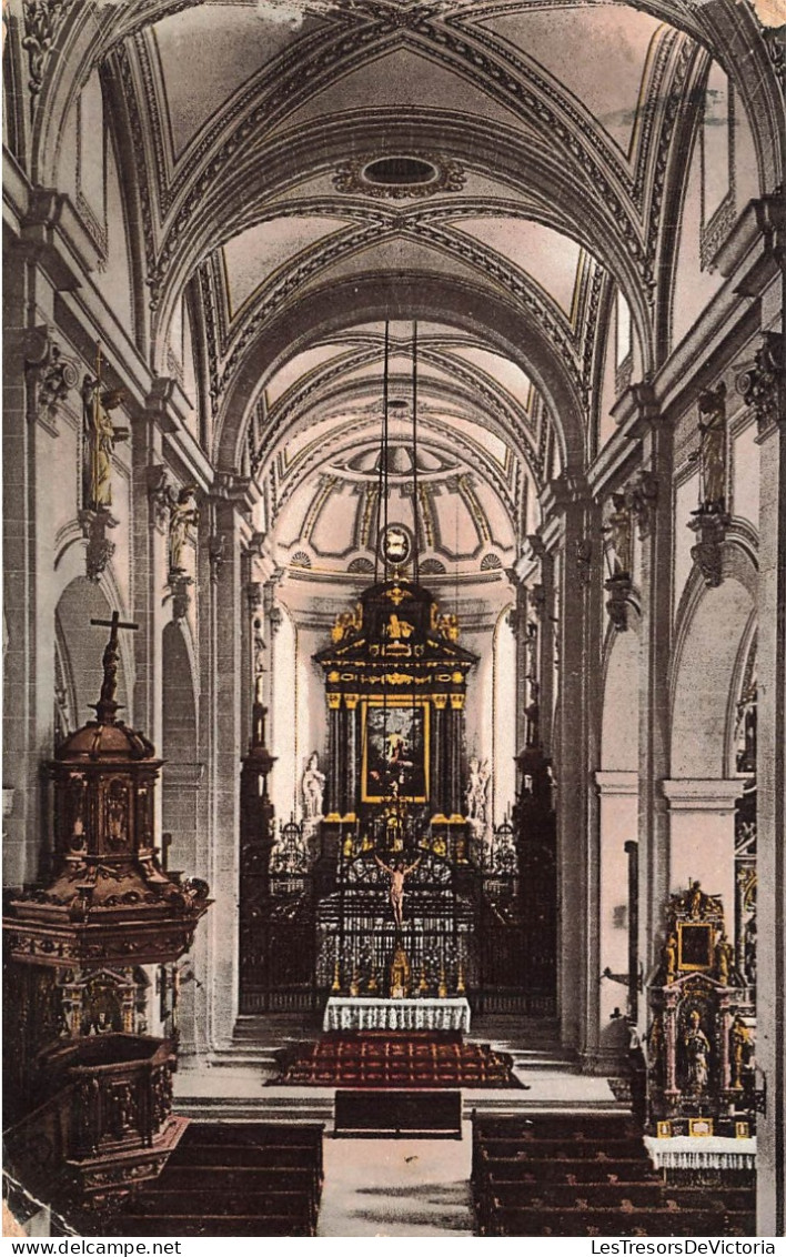 SUISSE - Lucerne - Intérieur De La Hofkirche - Carte Postale Ancienne - Autres & Non Classés